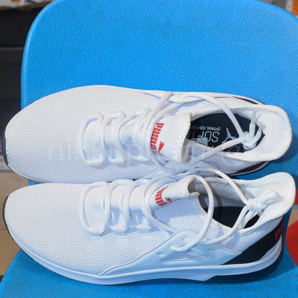 Brand new PUMA Men's Electron Street Shoe in white - Picture 4 of 7